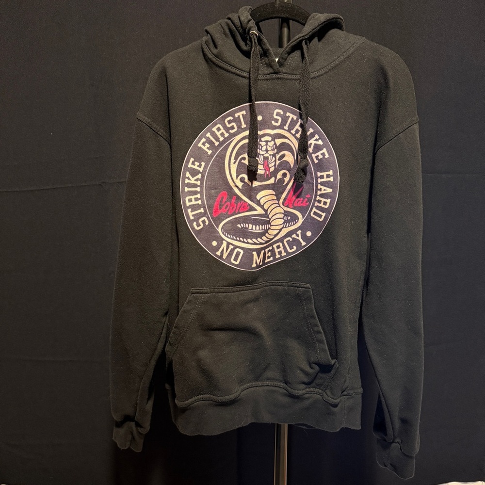 Cobra Kai Medium Hoodie 80/20 Cotton unisex